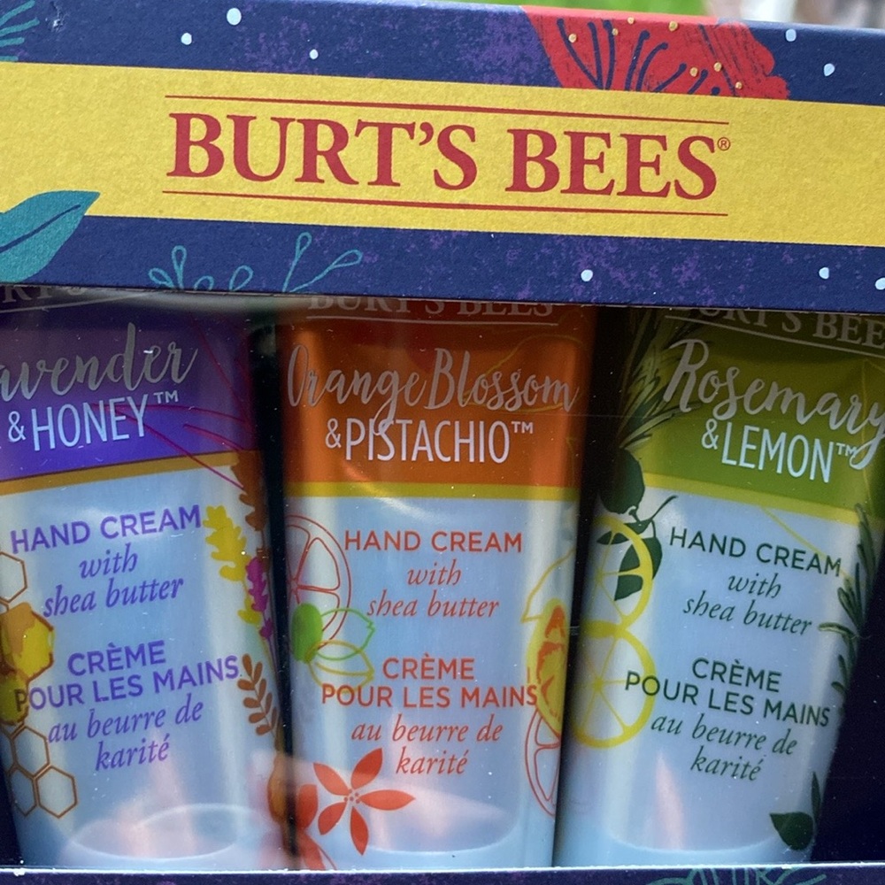 Burt’s Bees Hand Cream Trio - Picture 2 of 3